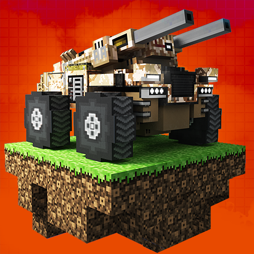 Blocky Cars tank games online 7.7.1 Mod god mode